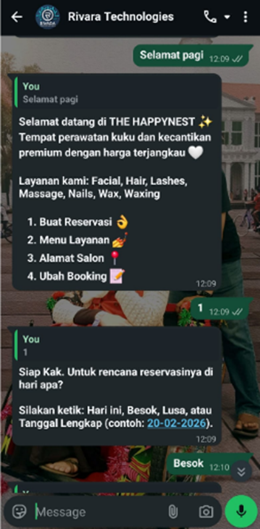 Integrated WA Business  AI Chatbot