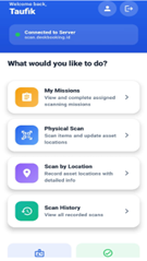 Asset Scanner Intelligence Dashboard
