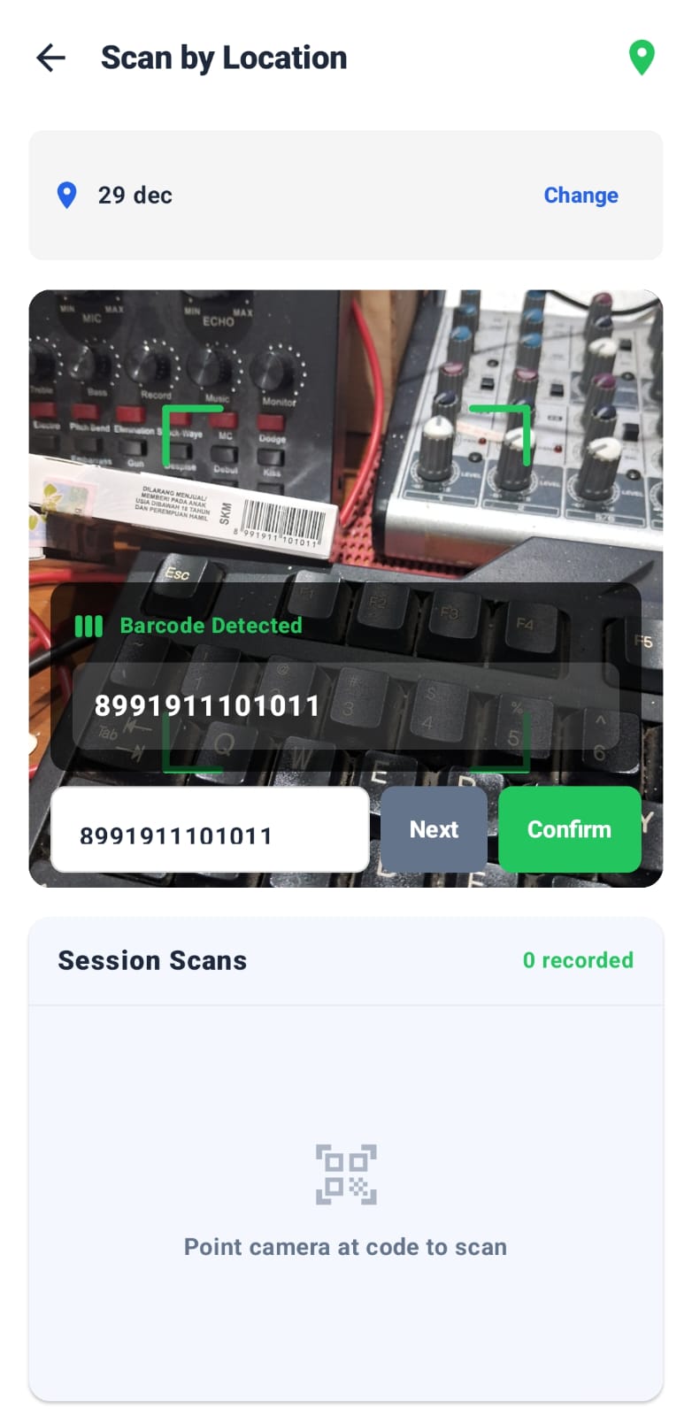 Asset Scanner Intelligence Dashboard