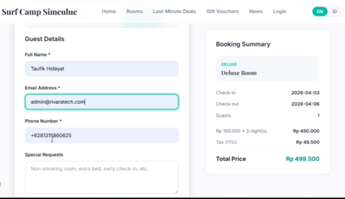 Hotels Booking System